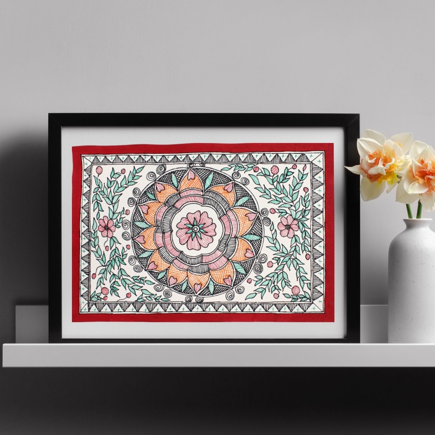 Framed Madhubani Paintings