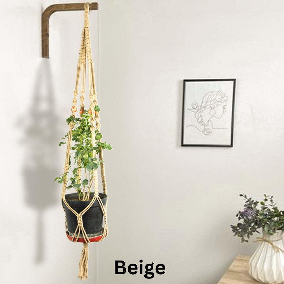 Macrame Indoor Plant hanger. 