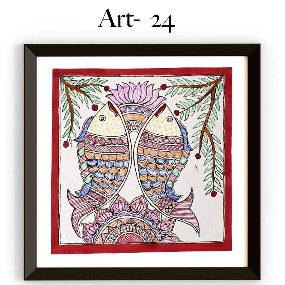 Custom Size Madhubani Paintings