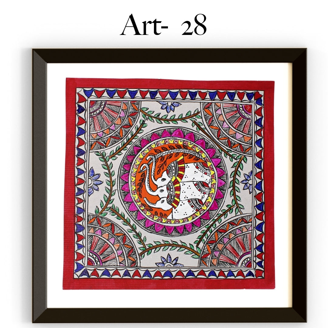 Custom Size Madhubani Paintings