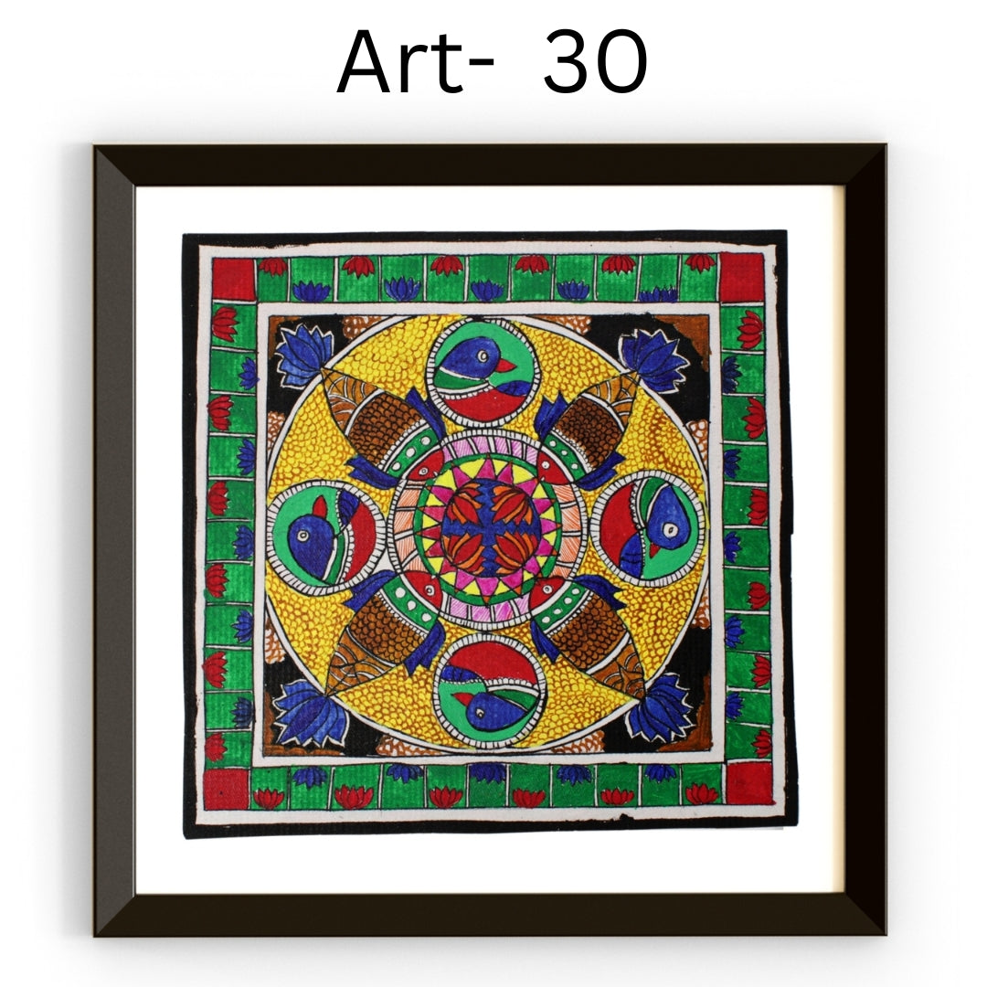 Custom Size Madhubani Paintings