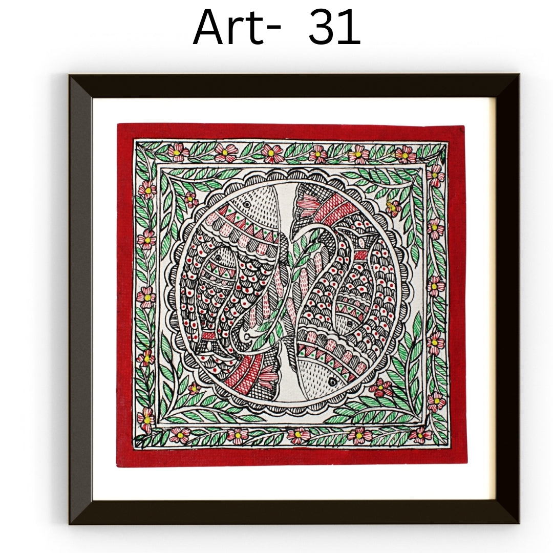 Custom Size Madhubani Paintings