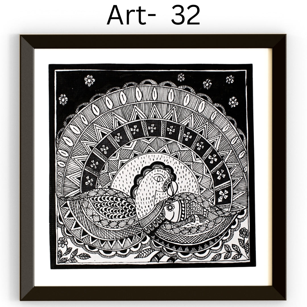 Custom Size Madhubani Paintings