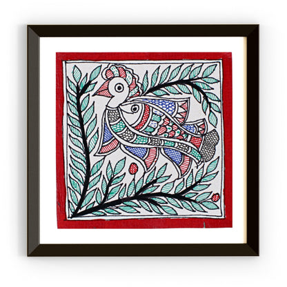 Madhubani Handmade Painting | Framed | Shikhee Jhash