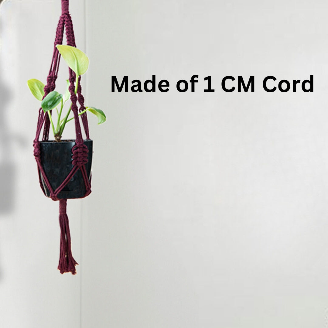 Indoor Plant Hanger | Macrame Indoor Plant Hanger