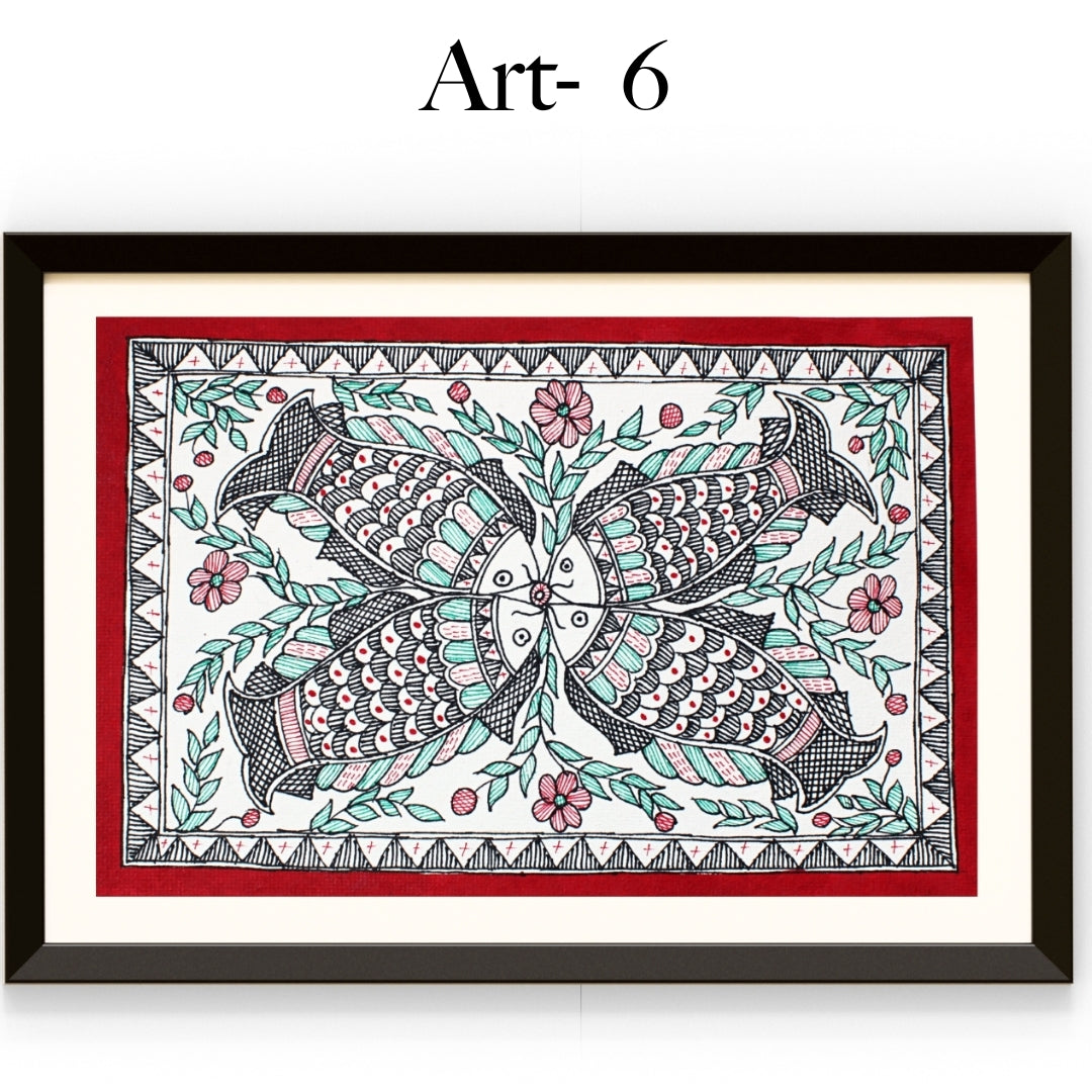 Custom Size Madhubani Paintings