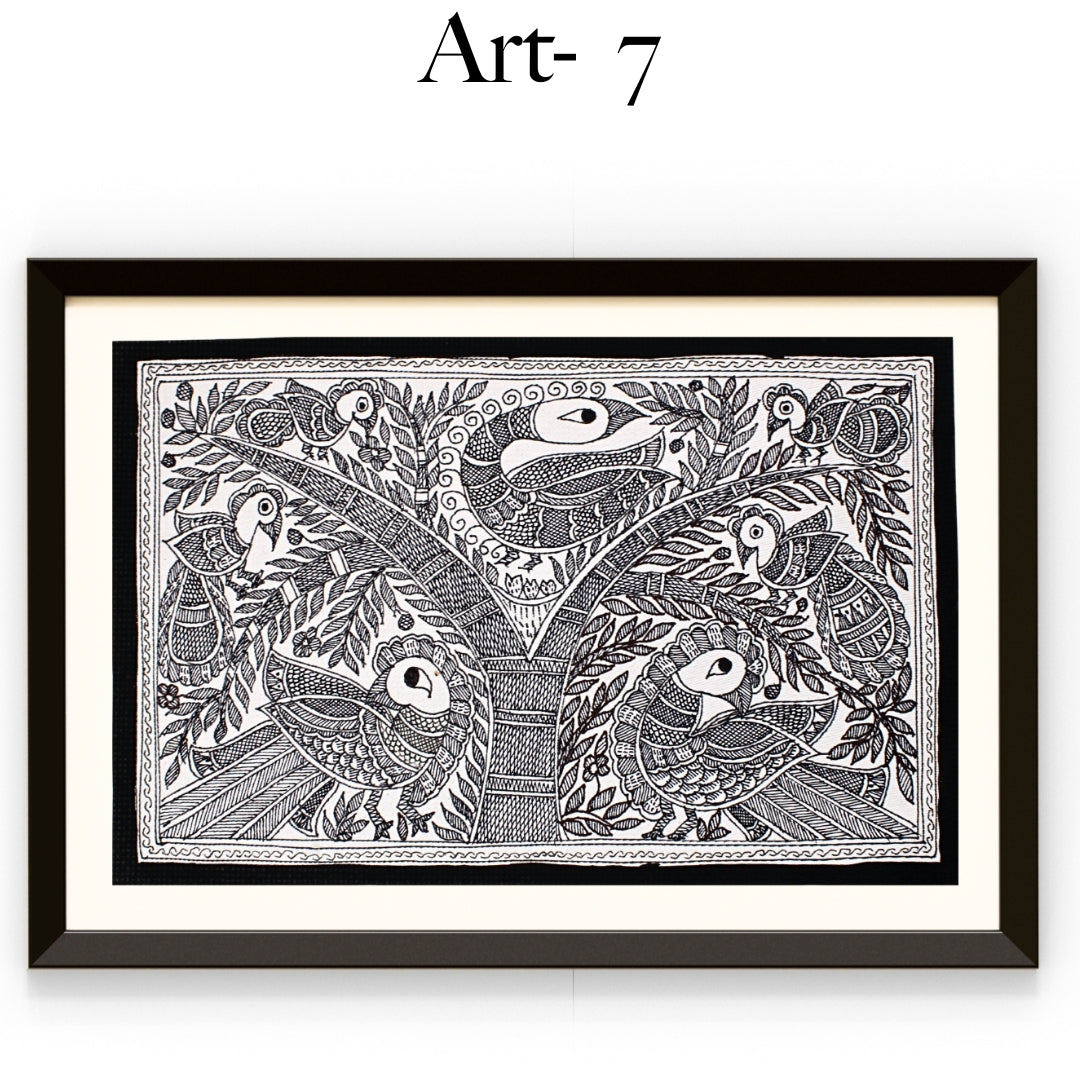 Custom Size Madhubani Paintings