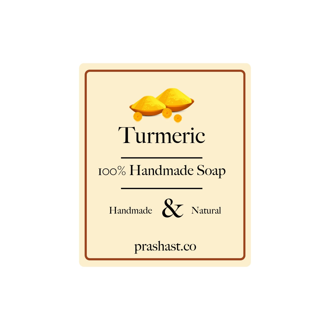 PREMIUM TURMERIC HANDMADE SOAP ( PARABEN & SULPHATE FREE )