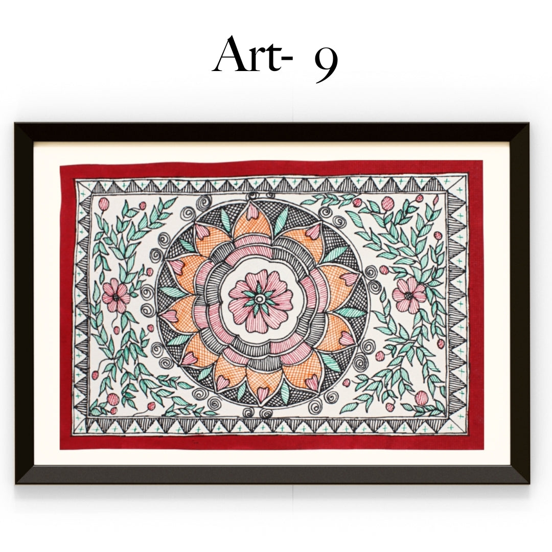 Custom Size Madhubani Paintings