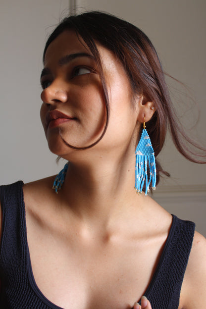 Cloud Dangling Earrings