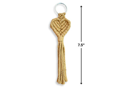 Macrame Keychain | Love Knot | Handmade Keychains