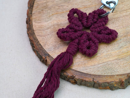 Macrame Keychain | Shooting Star | Handmade Keychains