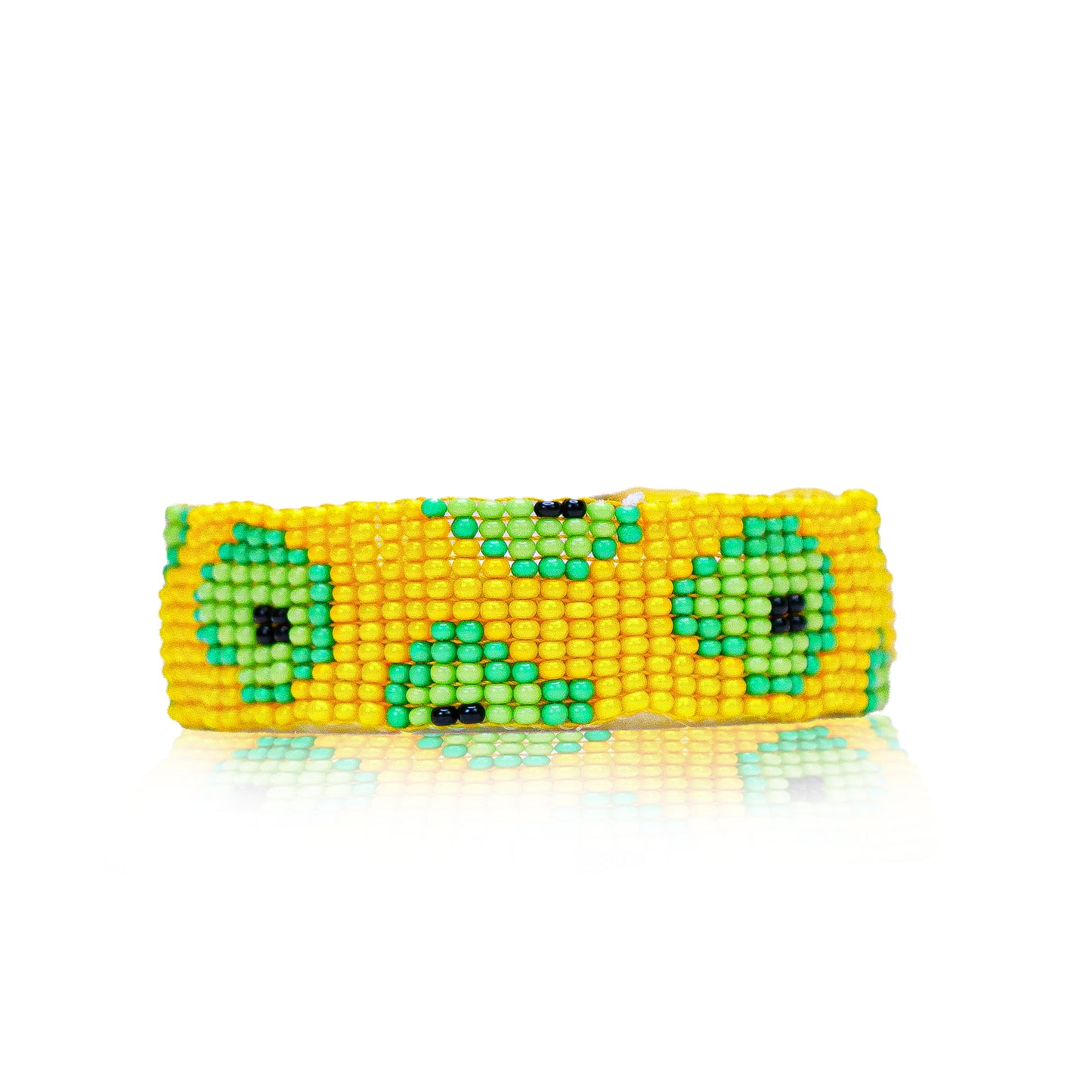 Avocado Yellow Bracelet | Beaded Bracelet | Handmade Beaded Bracelets For Women or Girl | Party wear Bracelet.