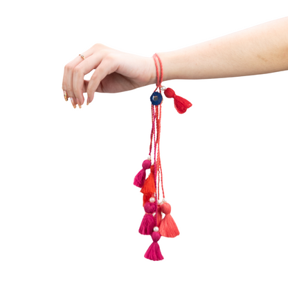 Bhaiya Bhabhi Mutlicolor Lumba Rakhi Set